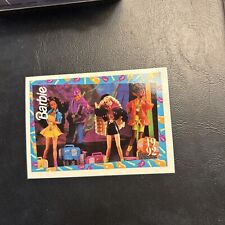 Jb9c Barbie Doll And Friends, 1992 Panini #74 Rappin Rockin Theresa Ken Christie picture