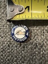Vintage Palmer Method Merit Badge Pinback Button picture