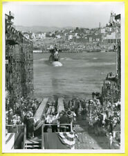 1965 Submarine SSBN-658 Mariano Vallejo Launch Mare Island Original Photo #5 picture