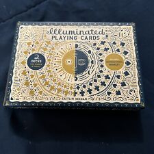 Illuminated Playing Cards - Two Decks for Games and Tarot by Keegan, Caitlin picture