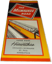 APRIL 1968 MILWAUKEE ROAD SYSTEM PUBLIC TIMETABLE picture