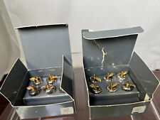 Vintage Robert Floyd Silver plated Apple Dining Place Card Holders Set Of 12 picture