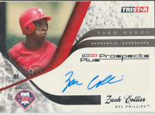 Zach Collier 2008 Tristar Prospects Plus rookie RC auto autograph card FH-ZC picture