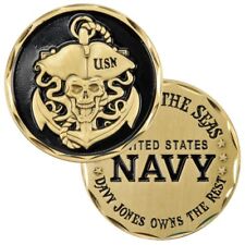 NAVY WE OWN THE SEAS DAVY JONES OWNS THE REST  1.75