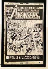 Avengers #99 by John Buscema 11x17 FRAMED Original Art Poster Marvel Comics picture