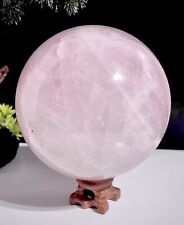 Huge 3.9LB | 11cm Stunning High Quality Rose Quartz Sphere Crystal Ball picture