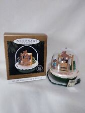 NIB 1995 Hallmark #7 and last in FORREST FROLICS Magic Light & Motion Ornament picture