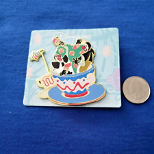 Disneyland Paris Tea Cup Pin 2024 Alice in Wonderland Cards DLPR Disney LE 700 picture