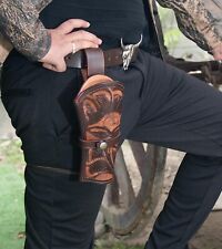Leather western holster fits model Uberti 1873 Cattleman Gun model holster picture