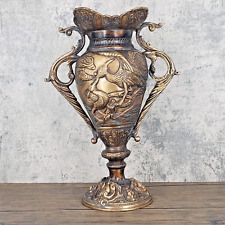 Art Nouveau Loving Cup Chalice Vase Urn with Stylized Phoenix & Sensual Curves picture