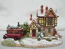 Lilliput Lane Bluebell Line Snow Covered 2004 Illuminated Cottages L2794 picture