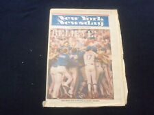1986 OCTOBER 16 NEW YORK NEWSDAY NEWSPAPER - N.Y METS NL CHAMPIONS - NP 6087 picture