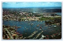 1956 Seattle, WA Postcard-  GREAT BOATING CENTER picture