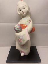 Hakata Doll Girl With Ball picture
