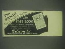 1931 Gibson Inc. Ad - Play Banjo Guitar Mandolin picture
