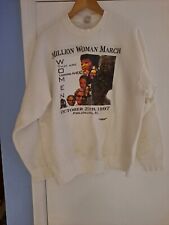 African American Woman Historical VTG March Philadelphia Sweat Shirt XXL(Read) picture