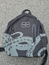 Rare The Kraken Black Spiced RUM Backpack Black And Grey memorabilia merchandise picture
