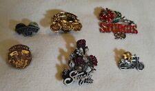 Sturgis Motorcycle Rally Pin Collection 1997-1999 6 Pins picture