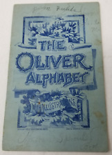 The Oliver Chilled Plow Works 1889 Alphabet Catalog Schaw Batcher Sacramento CA picture