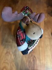 Vintage Delton Product Corp Fine Collectibles Stuffed Standing Moose picture