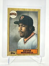 1987 Topps Traded TIFFANY Kevin Mitchell Rookie Card #81T NM-MT  picture