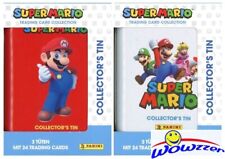 2022 Panini SUPER MARIO TCG Factory Sealed Collectors Tin Set with 48 Cards NIB picture