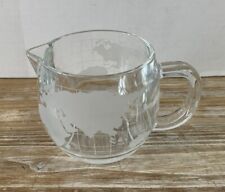 Nestle Vintage World Globe Frosted 8 Ounce Coffee Mug VGUC picture
