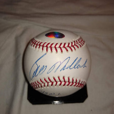Bill Madlock Autographed Rawlings Major League Baseball With Inscriptions picture