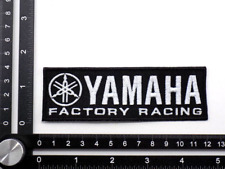 YAMAHA FACTORY RACING EMBROIDERED PATCH IRON/SEW ON ~4-5/8