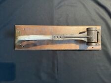 Antique railroad subway straphanger New York City picture