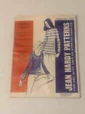 Vintage 1972 Sewing Pattern 230 Misses T-Shirt Size 6-20 Jean Hardy Patterns picture