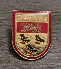 City Of Canterbury England Coat Of Arms Crest Travel/Souvenir Lapel Pin picture