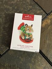 Hallmark Keepsake - Cute as a Button - Special Ed - 2023 **NEW / ** picture
