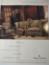 Drexel Heritage Your Furniture Is You Subtle Yet Striking Vintage Print Ad picture