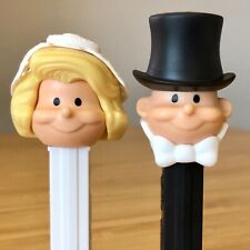 PEZ Blonde Bride and Groom - Wedding Favors / Gift / Candy Bar / Cake Topper picture