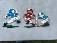 Vintage Homco Wall Plaques 1976 Football Players USA picture