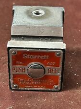 MACHINIST TpC LATHE MILL Machinist Starrett No 657 Magnetic Base for Indicator H picture
