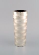 WMF, Germany. Ikora vase in silver plated brass. Mid-20th century. picture