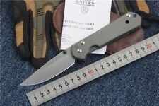 Large Sebenza21 Stone Wash D2 Blade Titanium Handle Pocket Outdoor Folding Knife picture