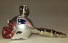 NEW ENGLAND PATRIOTS NFL FOOTBALL HELMET SMOKING PIPE LARGE STRAIGHT picture