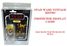 20 Star Wars Vintage Retro Action Figures Plastic Protective Case Display Boxes picture
