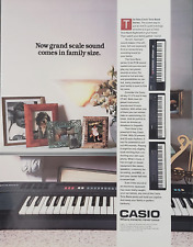 1988 Casio Tone Bank Keyboard Mix Play Any Two Preset Sounds At Once Print Ad picture