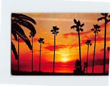 Postcard Beautiful Sunset in California USA picture