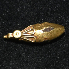 Authentic Ancient Roman Gold Pendant Amulet Circa 1st - 2nd Century AD picture