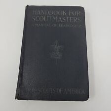 Antique Handbook For Scout Masters Boy Scout Second Handbook Second Imprint 1920 picture
