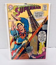 Superman #208 July 1968 Vintage Silver Age DC Comics Nice Condition Protected picture