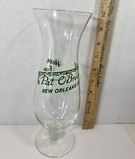 Pat O'Brien’s New Orleans Hurricane Glass Have Fun 10in Tall 24 oz picture