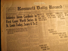 Baseball St,Louis Cardinals 1931 World  Series Champions 10 Complete Newspapers  picture