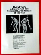  Dave Cowens Celtics Geoff Petrie Trail Blazers AMF Original 1971 Ad 8.5 x 11