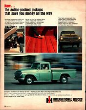 1965 INTERNATIONAL PICKUP TRUCKS Genuine Vintage Ad picture